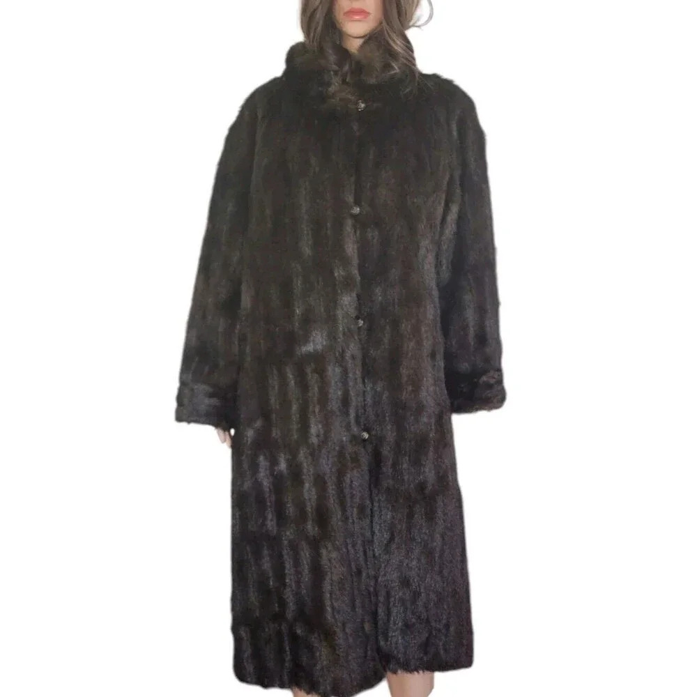 Sportowne Futur Long Faux Fur Reversible Coat